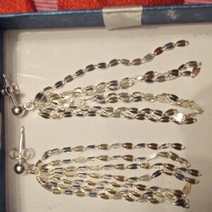 Sevilla sterling silver dangle earrings